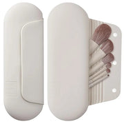 Silicone makeup brush holder travel