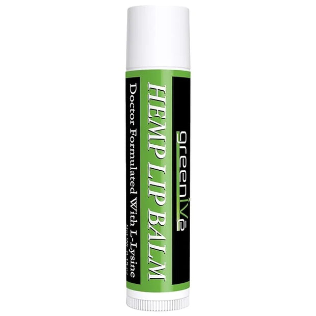 GreenIVe Hemp Lip Balm, Vegan, Omegas Hydrating
