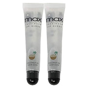 Cherimoya (2Pack) MAX Makeup Lip Polish Coconut Oil Clear Gloss - Product Image