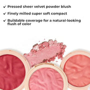 Revolution Beauty, Blusher Reloaded, Pressed Powder Face Blusher, Highly Pigmented & Long Lasting Formula, Sweet Pea, 0.26...