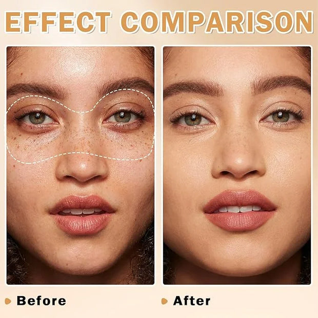 CAHIUYOA Mineral Sun Screen Eye Cream Under Eye Cream for Dark Circles and Fine Lines Travel Size Mineral Eye Cream - 02 M...