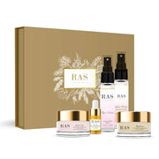 Quick Glow Kit, Hydrating Essence Toner, Exfoliating Face Cleanser, 24K Gold Face Elixir, Face Gel Serum, Face & Body Tone...