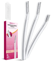 SINAHET Dermaplane Razor for Face, (3 Count) Professional Dermaplaning Tool for Peach Fuzz, Facial and Eyebrow Hair Remova...