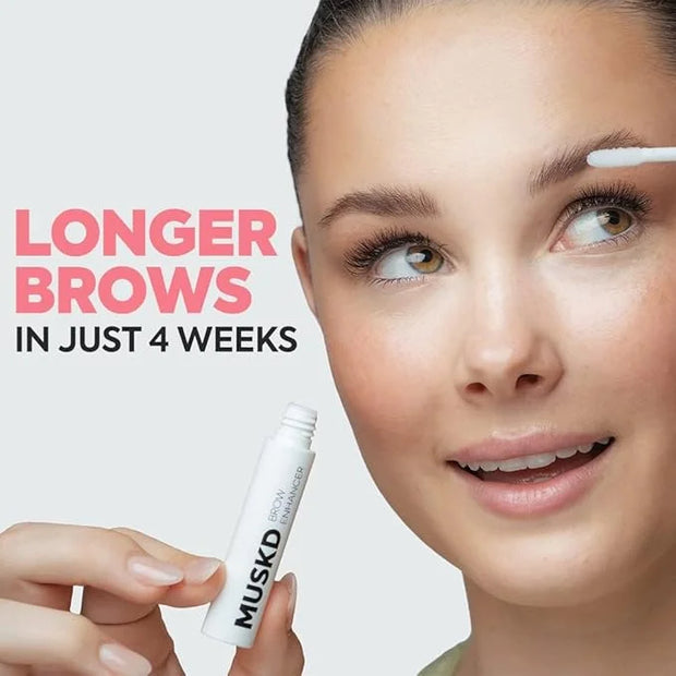 Eyebrow Growth Serum - Best Eyebrow Serum for Women to Grow Brows Fast & Thicker - Hair Growth Enhancer - Natural, Vegan &...