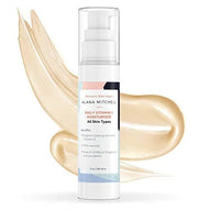 Alana Mitchell Skin Care Set – Anti-Aging Peptide Under Eye Cream + Hyaluronic Acid Serum + Vitamin C Face Moisturizer – A...