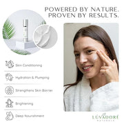 Hyaluronic Acid Niacinamide Facial Cream – Hydrating Face Moisturizer for Plump, Radiant Skin – Fast Absorbing Non-Greasy ...