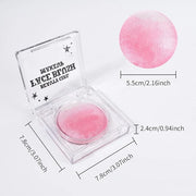 KYDA Pink Baked Blush, Pink Glow Powder for Blush and Highlighter, High Glossy Finish, Lightweight Blendable Shimmer Blush...
