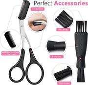 Eyebrow Razor Pack, Multipurpose Dermaplaning Face Razors for Women Facial Hair Removal/Exfoliating/Eyebrow Face Shavers/P...