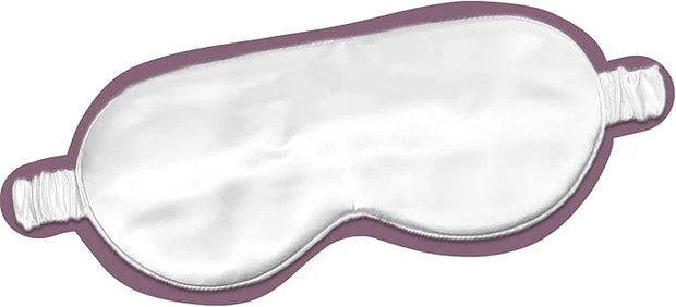 CELESTIAL SILK 100% Silk Sleep Mask for Women with Silk Covered Elastic Strap, Eye Mask for Sleeping (One Size, White) - P...