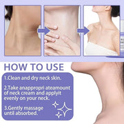 Neck Firming Cream Set,Non-greasy Tighten Lift Firming Neck Face Cream Skincare Moisturizer, 2 Pcs Deep Moisturizing Face ...