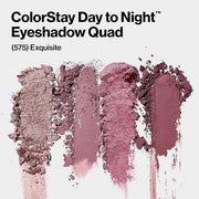 REVLON ColorStay Day to Night Eyeshadow Quad, Longwear Shadow Palette with Transitional Shades and Buttery Soft Feel, Crea...