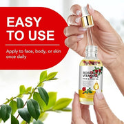 Vitamin E Oil, Rose Oil, Vitamin E Oil for Face, Organic Vitamin E Oil, Rose & Vitamin E Moisturizer Oil for Face and Skin...