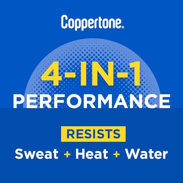 Coppertone SPORT Sunscreen Lotion SPF 50, Water Resistant Sunscreen, Broad Spectrum SPF 50 Sunscreen, Bulk Sunscreen Pack,...