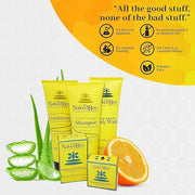 The Naked Bee Moisturizing Hand and Body Lotion, enriched with Orange Blossom(45 ml), Citron & Honey (1.5 oz), Coconut & H...