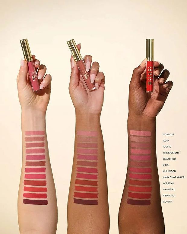Milani Stay Put Longwear Liquid Lipstick - Smudge-Proof, Kiss-Proof, and Fade-Resistant Formula for All-Day Wear - Snatche...