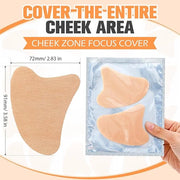 10 Pair Sun Protection Patch For Face UV Protection Patch Golf Patches UV Patch for Sunscreen Multifunctional Face Patches...