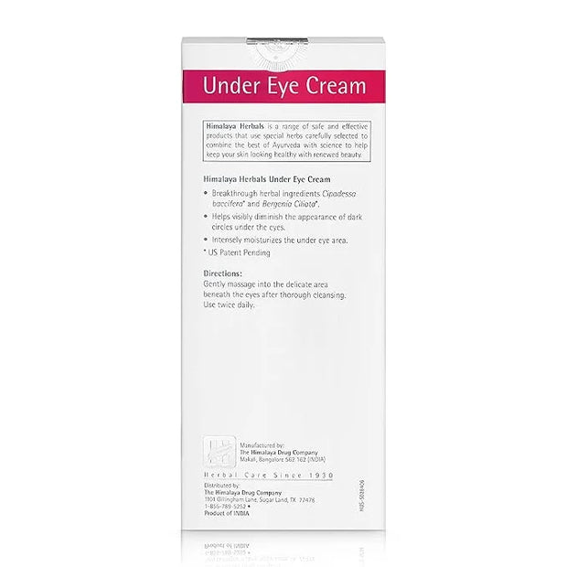 Himalaya Under Eye Cream,Visibly Diminishes the Appearence of Dark Circles 0.51oz/15ml - Product Image