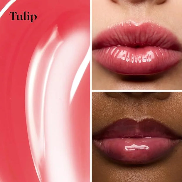 goop Beauty Hydra-Barrier Gel Gloss | Hydrating Lip Gloss to Moisturize & Plump Lips | Hyaluronic Acid & Vitamin E | Tulip...