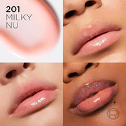 L'Oreal Paris Plump Ambition Hyaluron Lip Oil, 24 HR Lip Gloss with Hyaluronic Acid, Volumizing Formula with Glass-Like Sh...