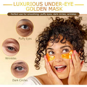 Under Eye Patches for Puffy Eyes and Dark Circles, 20 Pairs Eye Mask with Hyaluronic Acid & Collagen, Anti Wrinkle Patches...