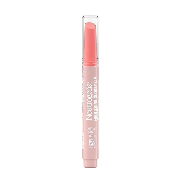 Neutrogena High Shine Glossy Lip with Maracuja Oil + Vitamins & Antioxidant Vitamin E, Nourishing Glossy Lip, Non-Retracta...