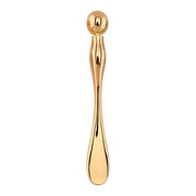 WOIWO 1 PCS Metal Cosmetics Dipping Spoon Cream Shovel Spoon Beauty Mask Small Spoon Eye Cream Stick (gold) - Product Image