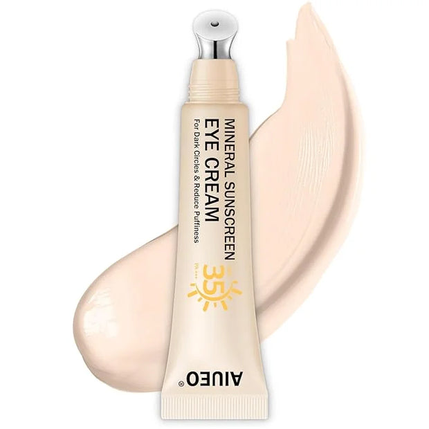 Mineral Eye Cream for Sunscreen, 3-in-1 Anti-Aging Eye Cream,Filter Phone Blue Light for Dark Circle and Fine Lines,15ML(#...