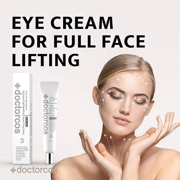 High Repelling Power Fill-up Wrinkle Cream for Women (1.7 oz) | Full Face and Under Eye Lifting Cream for Wrinkles | Fine ...