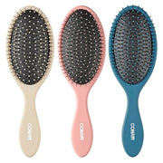 Conair Detangling hairbrush 3PK - wet or dry hair - ideal for curly or straight styles - detangler hair brush - hairbrushe...