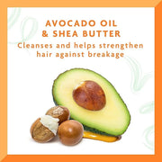 Cantu Avocado Hydrating Sulfate-free Shampoo with Pure Shea Butter, 13.5 oz (Pack of 2) - Product Image