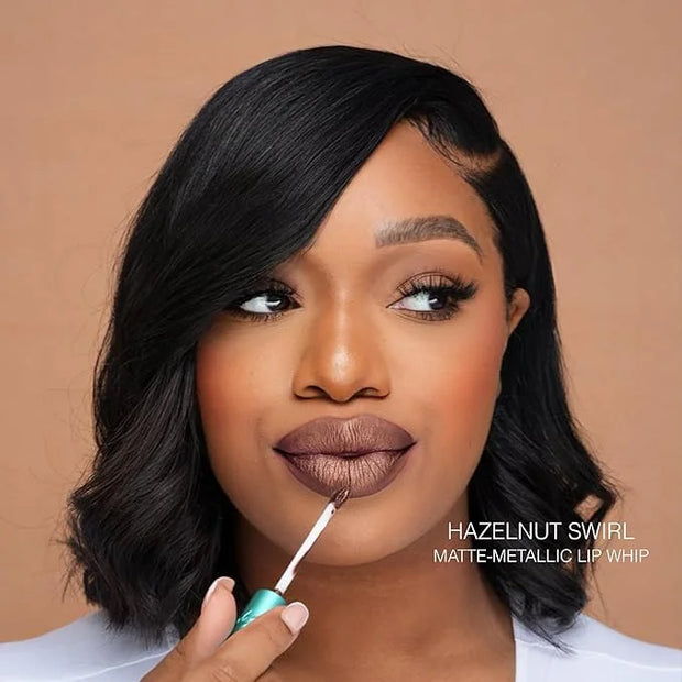 Beauty Bakerie Lip Whip Liquid Metallic Lipstick, Long Long