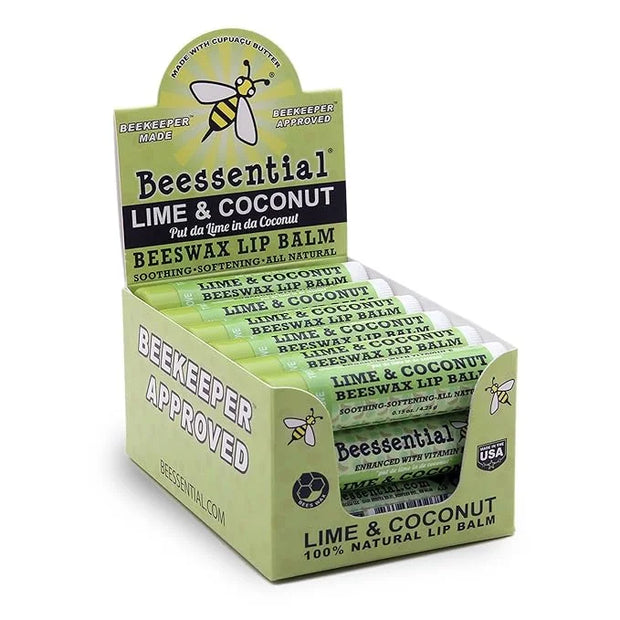 Beessential Natural Bulk Lip Balm, Coconut Gifts,