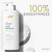 Dove Damage Therapy Shampoo Daily Moisture for Dry Hair with Bio-Protein Care Technology and Hyaluronic Serum 28 Fl Oz - P...