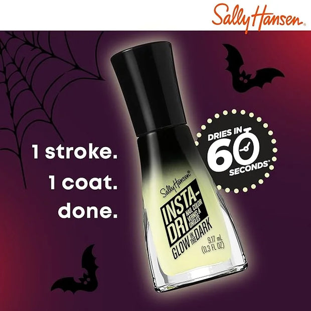 Sally Hansen Insta-Dri Nail Polish - Glow in the Dark Collection, Ahead of the Carve - 0.31 fl oz - Product Image