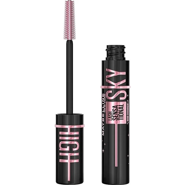 Maybelline Lash Sensational Sky High Washable Mascara Makeup, Volumizing, Lengthening, Defining, Curling, Multiplying, Bui...