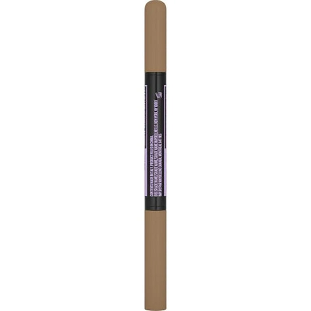 Maybelline Express Brow 2-In-1 Pencil and Powder Eyebrow Makeup, Blonde, 1 Count - Product Image