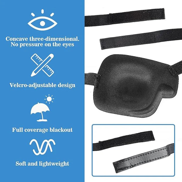 2pcs medical one-eyed patches for
