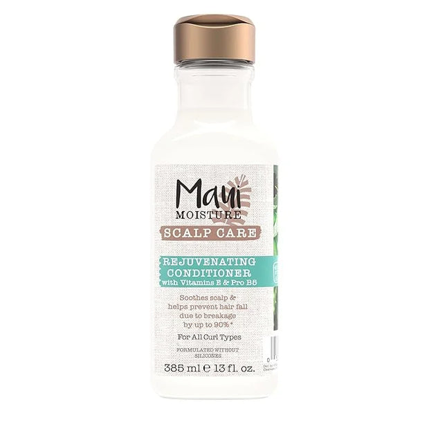 Maui Moisture Scalp Care Rejuvenating Conditioner, Soothing Curly Hair Conditioner with Vitamin E, Pro-Vitamin B5 & Aloe V...