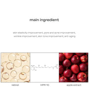 glow by currentive apple retinol eye cream : ointment tvbe viscous texture adheres seamlessly between wrinkles,delivering ...