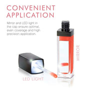 Beauty For Real Lip Gloss + Shine, Orange Rush - Bright Coral Orange - Non-Sticky Plumping & Hydrating Gloss - Light & Mir...