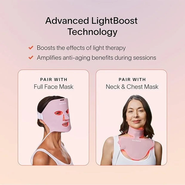 Solawave LightBoost Rich Cream for Face & Neck | Boosts Effects of Red Light Therapy | Daily Anti Aging & Skin Firming Moi...