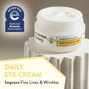 ECZEMA HONEY Multi Peptide Eye Cream & Nourishing Face Serum - Bundle for Sensitive & Dry Skin - Cruelty Free - Product Image