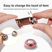 Facial Hair Remover Replacement Heads: Compatible with Finishing Touch Flawless Facial Hair Removal Tool for Women As Seen...