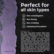 DERMAdoctor Kakadu C Dermatologist Formulated Amethyst Clay Detox Mask; Vitamin C Clay Face Mask for Dark Spots, Dull Skin...