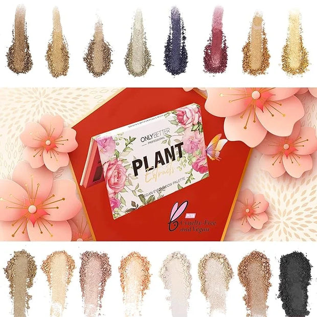 Vegan Eyeshadow Palette High Pigmented Brown Eyeshadow Palette