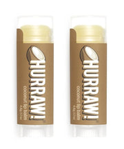 Hurraw! Coconut Lip Balm, 2 Pack: Palm
