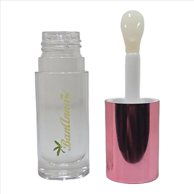 Ocean Bloom Lip Oil, Sheer Glossy Finish, Hydrating Formula - Product Image
