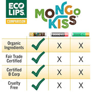 Mongo Kiss USDA Organic Lip Balm Set 8-pack (0.15 oz. each) with Mongongo Oil & Cocoa Butter to Moisturize Chapped Lips | ...