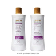 RAW SUGAR Simply Body Wash - Pineapple + Maqui Berry + Coconut, Moisturizing & Brightening Bath & Shower Gel, Sulfate-Free...