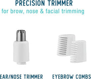 Conair All-in-1 Facial Hair Trimmer for Women, Perfect for Face, Ear/Nose and Eyebrows, Battery-Powered - Product Image